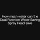 Qicang Dual Function Water-Saving Spray Head