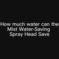 Mist Water-Saving Spray Head