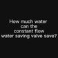 Faucet Water-saving Constant Flow Valve
